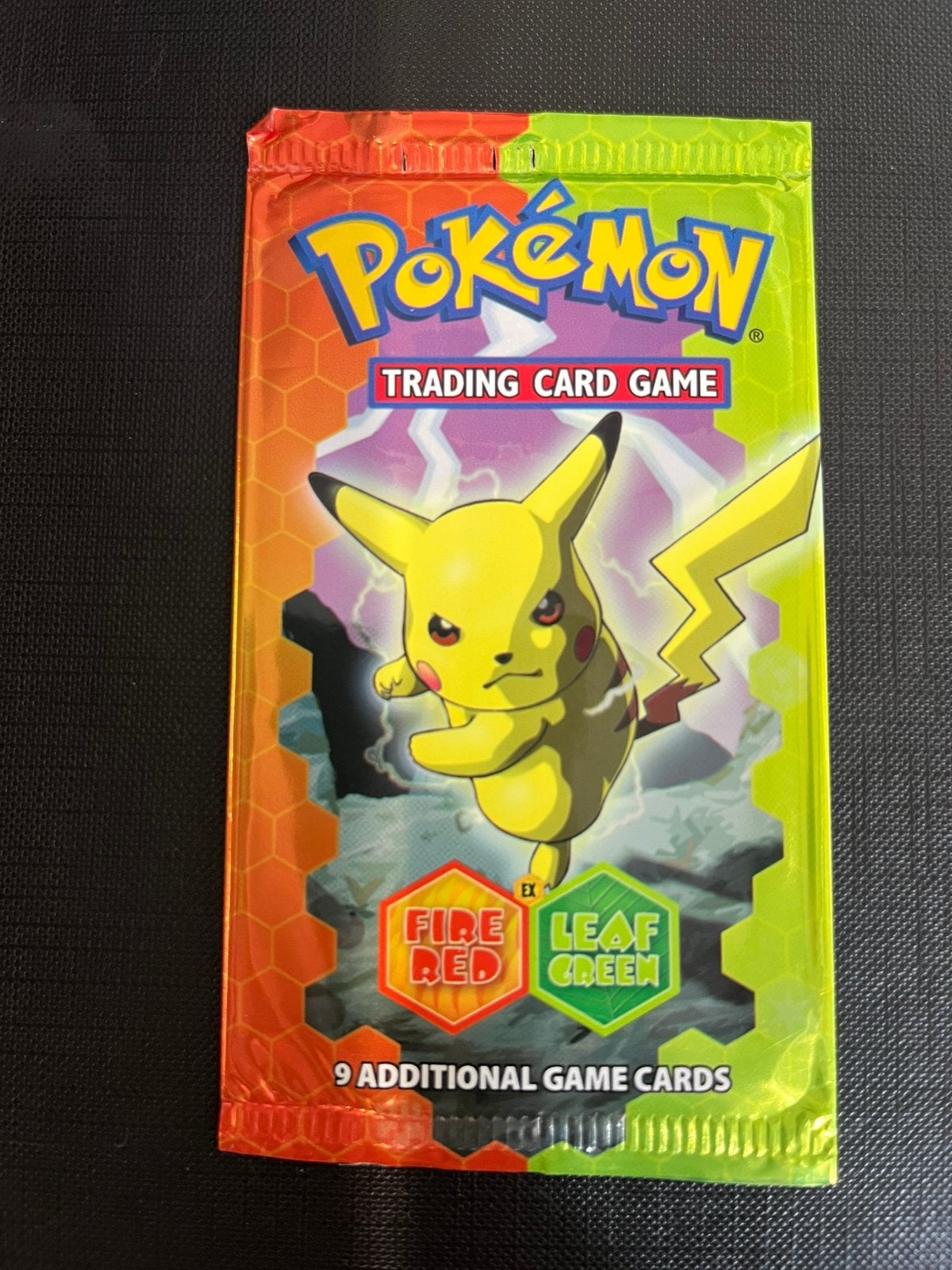 Pokemon booster empty EX fire red leaf green pikachu, Ophalen of Verzenden, Zo goed als nieuw, Booster