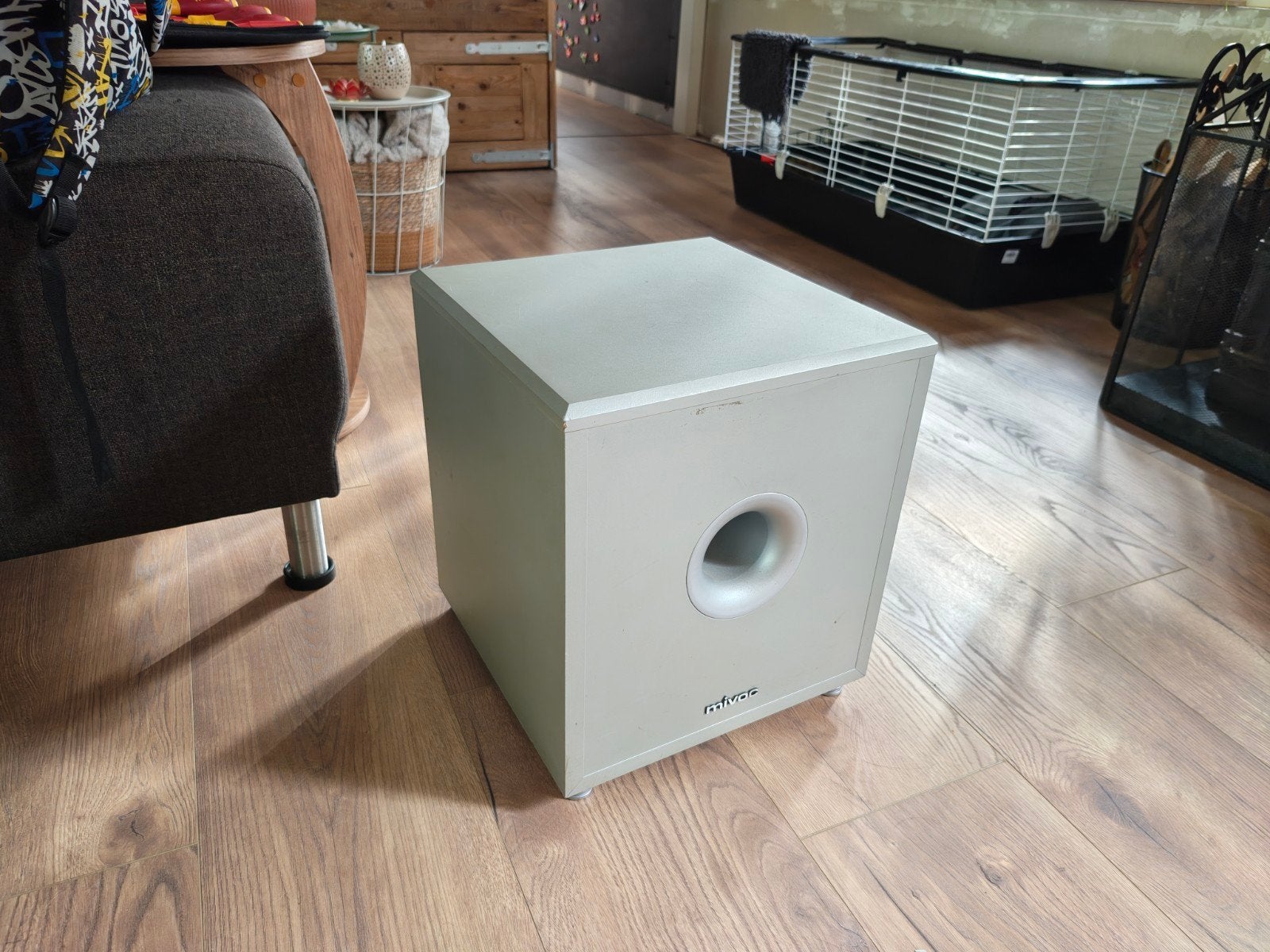 Mivoc SW 1000 A-II actieve subwoofer ophalen Uitgeest/petten, Subwoofer, Ophalen, 150 watt of meer, Overige merken