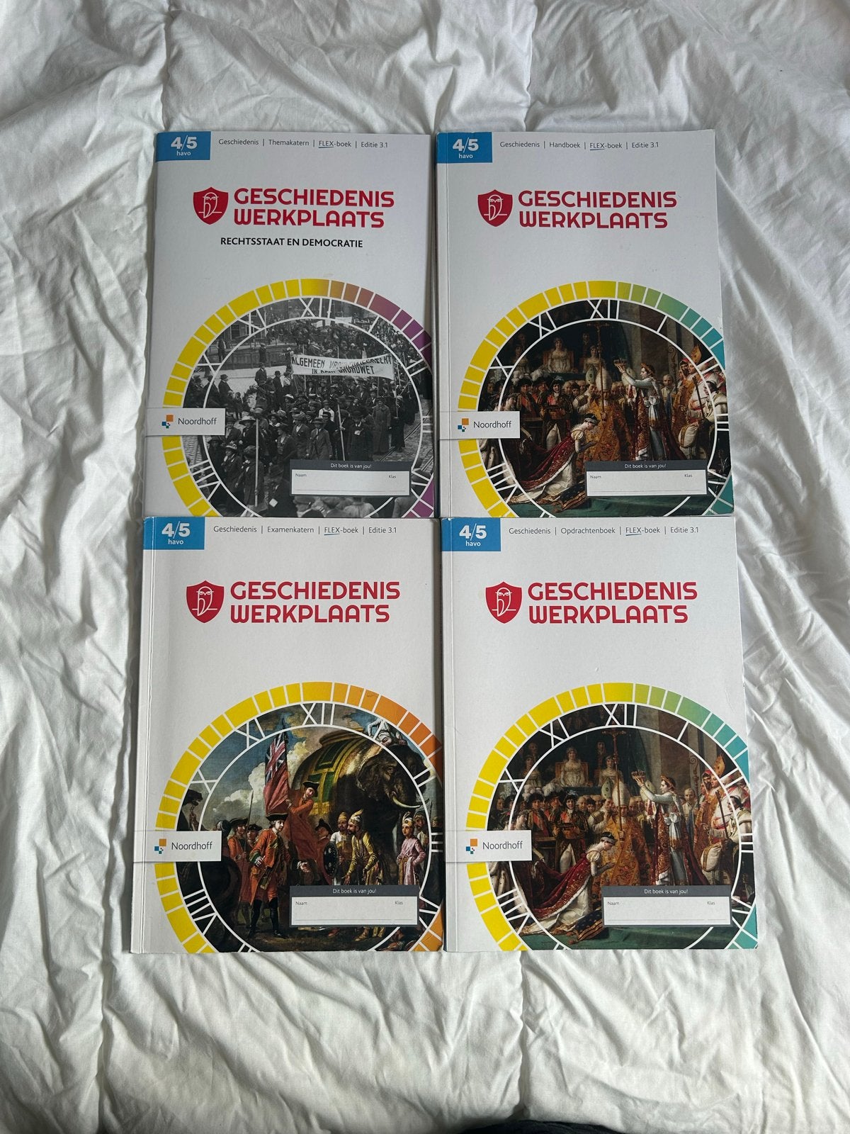 Geschiedenis Werkplaats 4/5 HAVO - Complete set, Boeken, Ophalen of Verzenden, Zo goed als nieuw, HAVO, Geschiedenis