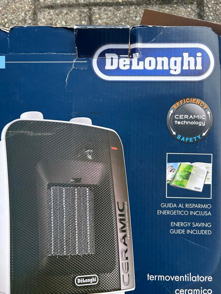 DeLonghi Keramische Kachel - Efficiënt en Veilig, Ophalen, Nieuw, Kachel