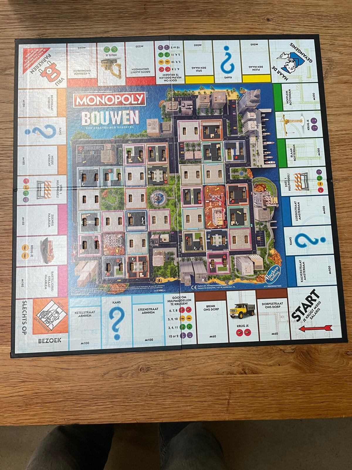 Monopoly Bouwen - Strategisch bordspel, Drie of vier spelers, Ophalen of Verzenden, Zo goed als nieuw