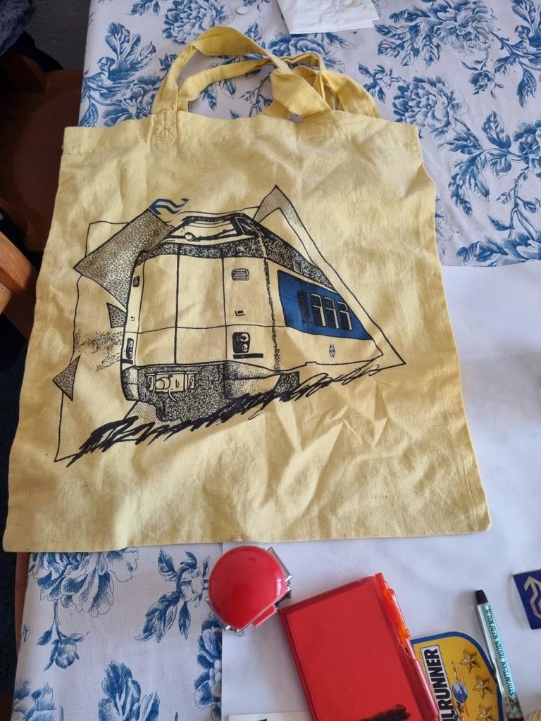NS Trein Fan Collectie: Tas, Mok, Stempels & Meer, Verzamelen, Spoorwegen en Tramwegen, Ophalen of Verzenden, Gebruikt, Trein