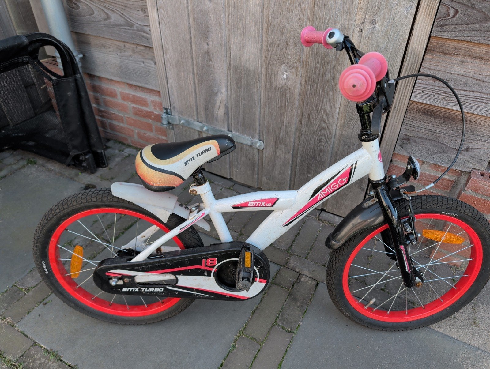 Crossfiets 18 inch gebruikt, Ophalen of Verzenden, Gebruikt, Staal, 16 tot 20 inch
