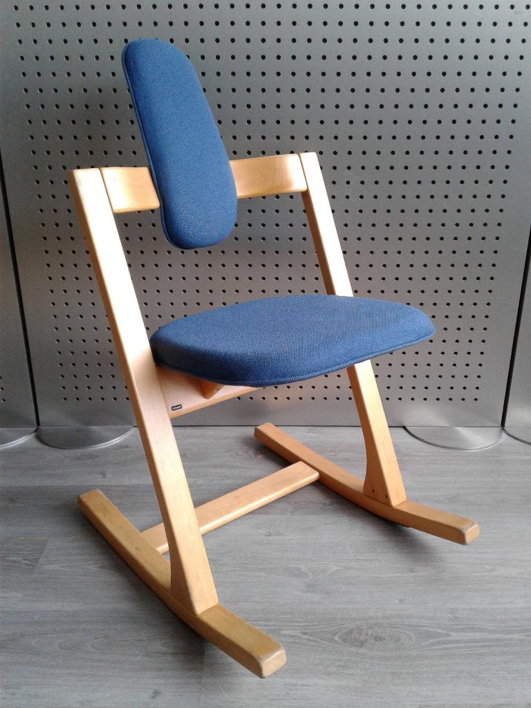 1x Stokke (Stokke) Pendulum (Blauw), Zeer Mooi!, Huis en Inrichting, Blauw, Ophalen of Verzenden, Zo goed als nieuw, Variér