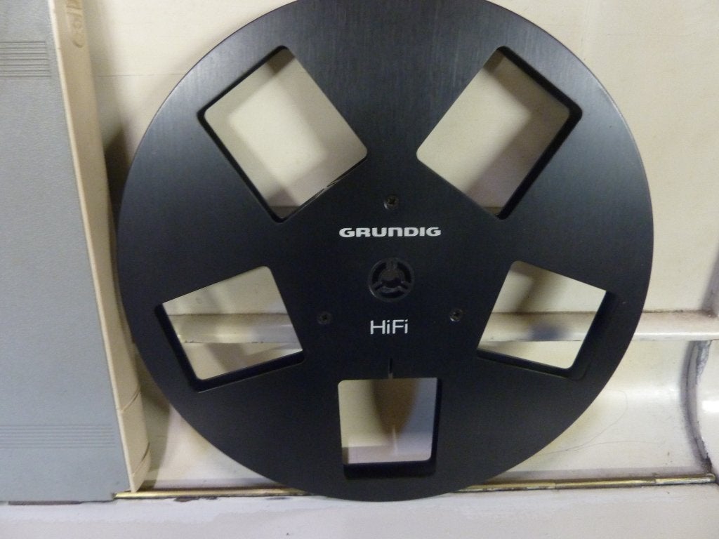 Grundig lege metalen spoel / reel 22 cm, Ophalen of Verzenden, Onderdeel