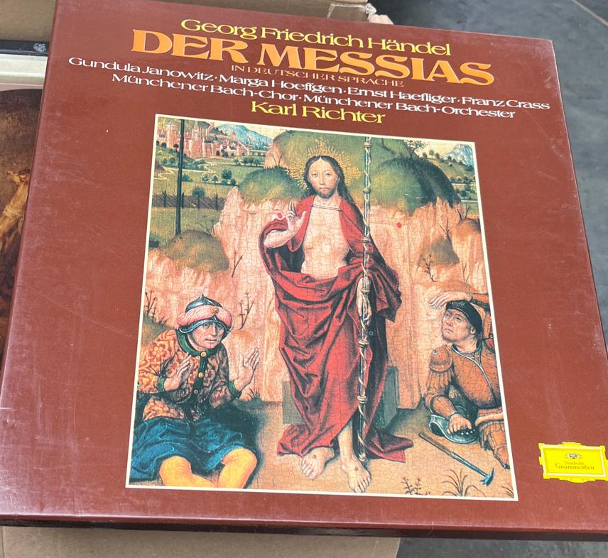 Klassieke Vinyl LP's: Händel, Bach, Opera Koor, Gebruikt, Ophalen of Verzenden, 12 inch, Orkest of Ballet