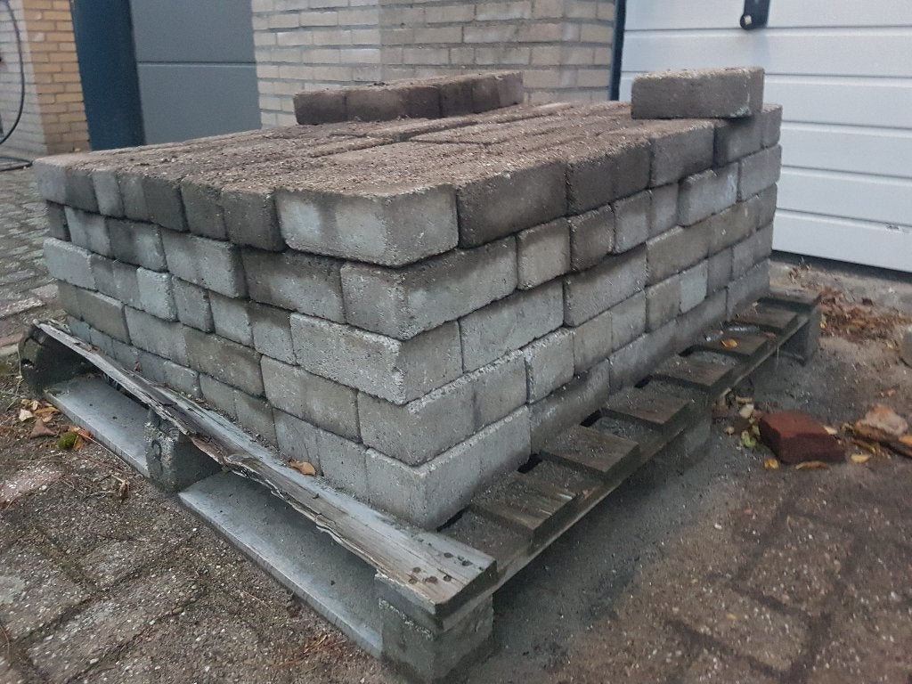 Straatstenen 5m2, Ophalen, Gebruikt, Klinkers, 10 m² of meer