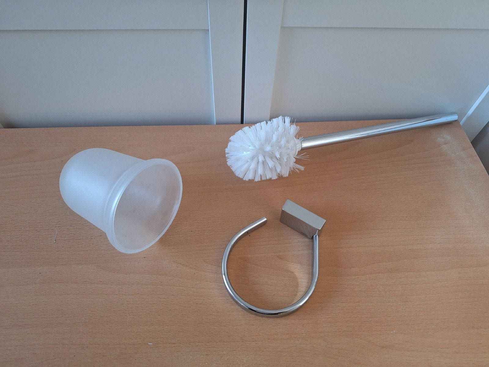 badkamer accessoires: toiletborstel houder, Toilet-accessoire, Overige merken, Nieuw, Ophalen of Verzenden