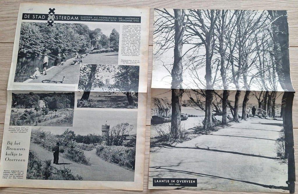 Bloemendaal, Overveen, Aerdenhout etc. (NH) - oude knipsels., Ophalen of Verzenden, 1920 tot 1940, Noord-Holland