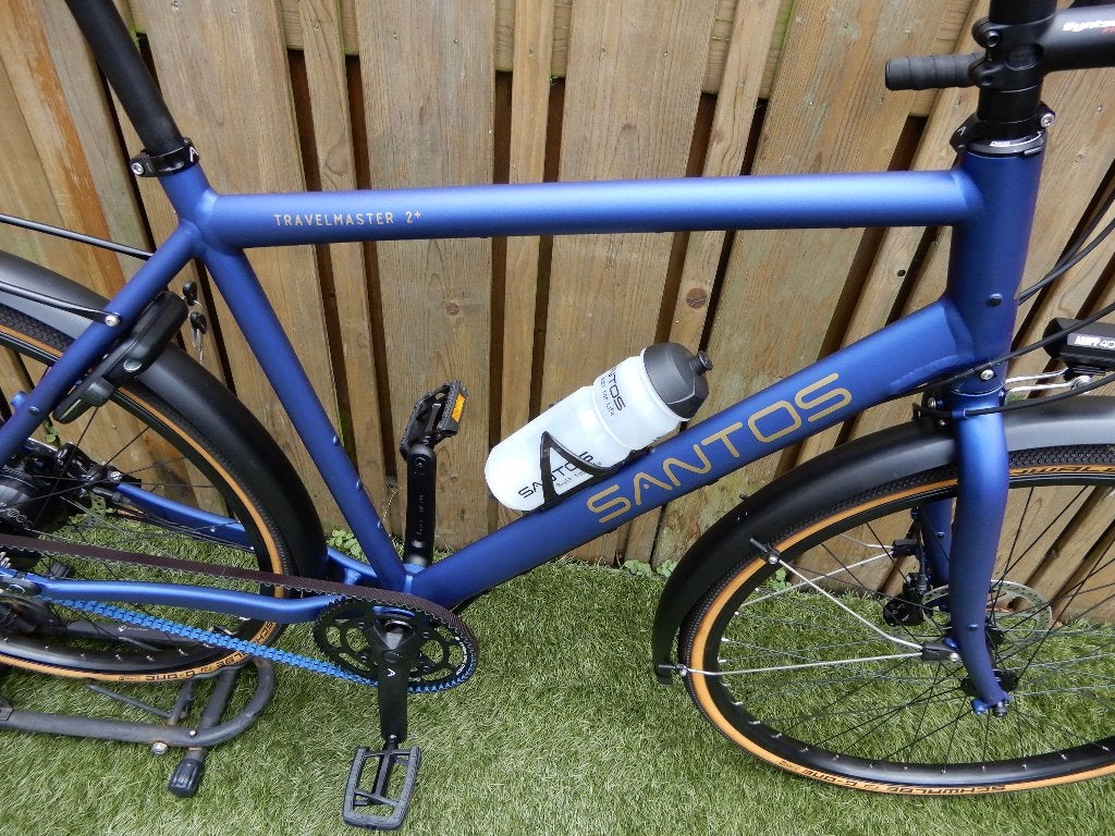 Santos Travelmaster 2+ 57 Cm Rohloff+Schijfremmen+Riem, Ophalen, Zo goed als nieuw, Schijfrem