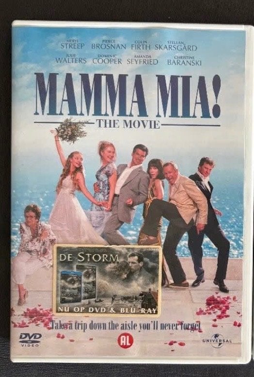 Mama Mia dvd, Engels, Alle leeftijden, Nederlands, Romantische komedie