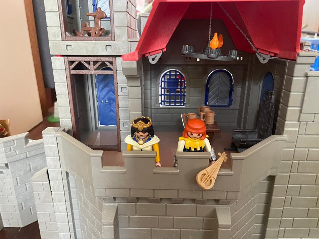 Grote Playmobil Ridderkasteel Set met Veel Extra's, Kinderen en Baby's, Speelgoed | Playmobil, Ophalen of Verzenden, Gebruikt