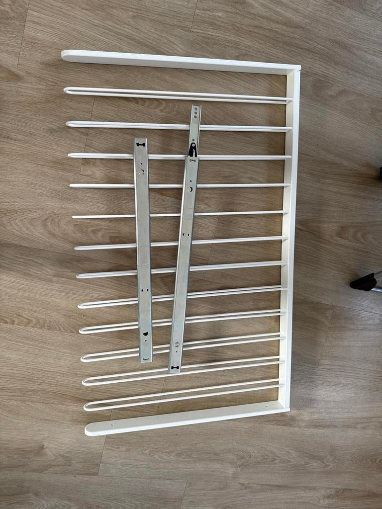 IKEA broeken hanger 100cm  voor Pax kast, Ophalen, Gebruikt, Metaal, Volwassenen