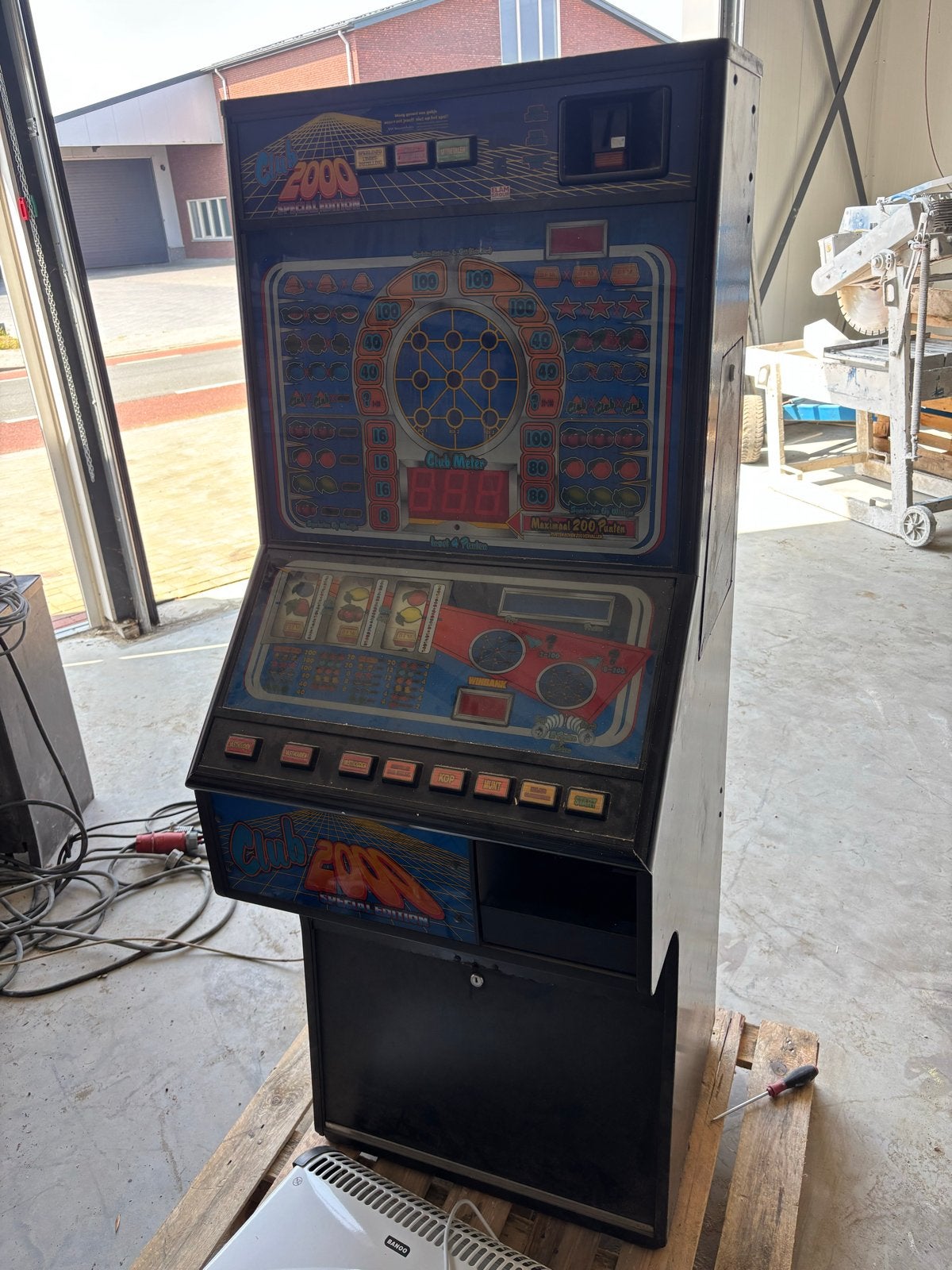 Club 2000 Gokkast - Defect voor de handige klusser, Verzamelen, Automaten | Gokkasten en Fruitautomaten, Euro, Ophalen, Gebruikt