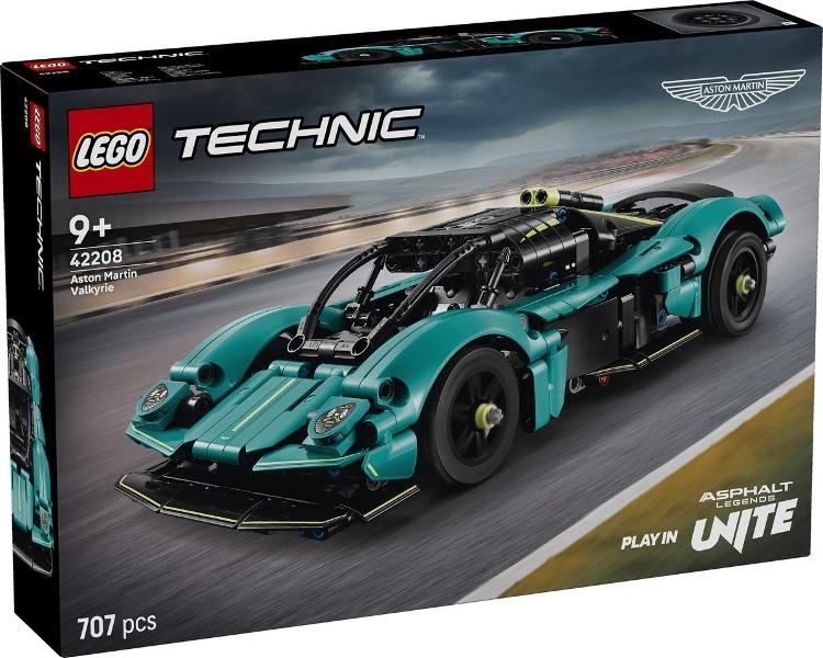 Lego Technic 42208  Aston Martin Valkyrie, Lego, Nieuw, Ophalen of Verzenden, Technic