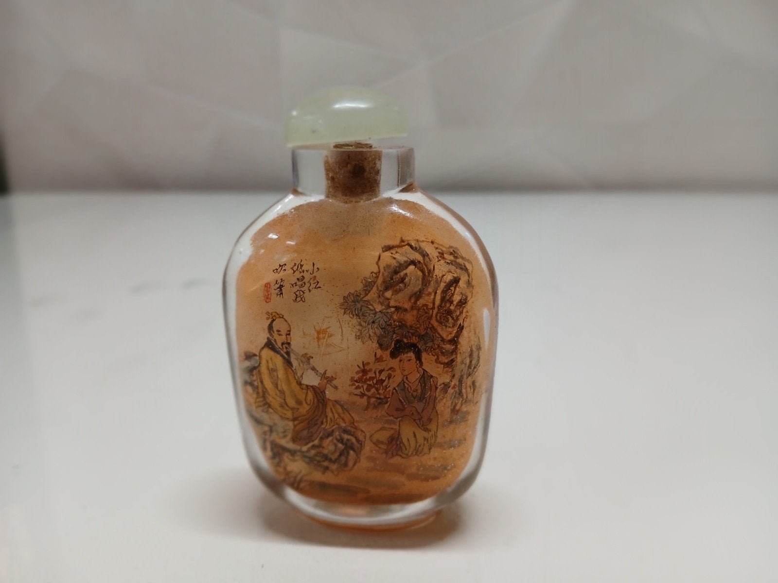 Chinese snuff bottle, Verzamelen, Gebruikt, Overige typen, Ophalen of Verzenden, Nvt