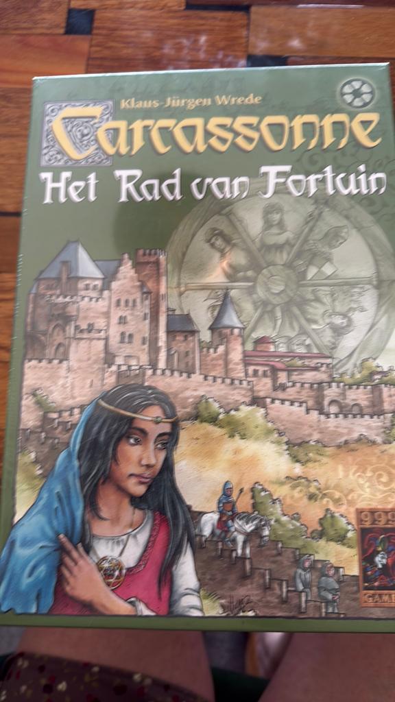 Carcassonne Het rad van fortuin. Nieuw gesealed., Hobby en Vrije tijd, Gezelschapsspellen | Bordspellen, Ophalen of Verzenden