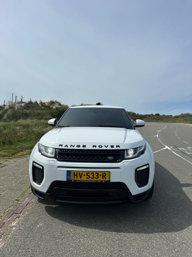 Land Rover Range Rover Evoque 2.0 TD4 4WD AUT 2016 Wit, Automaat, 2000 kg, 179 pk, Wit