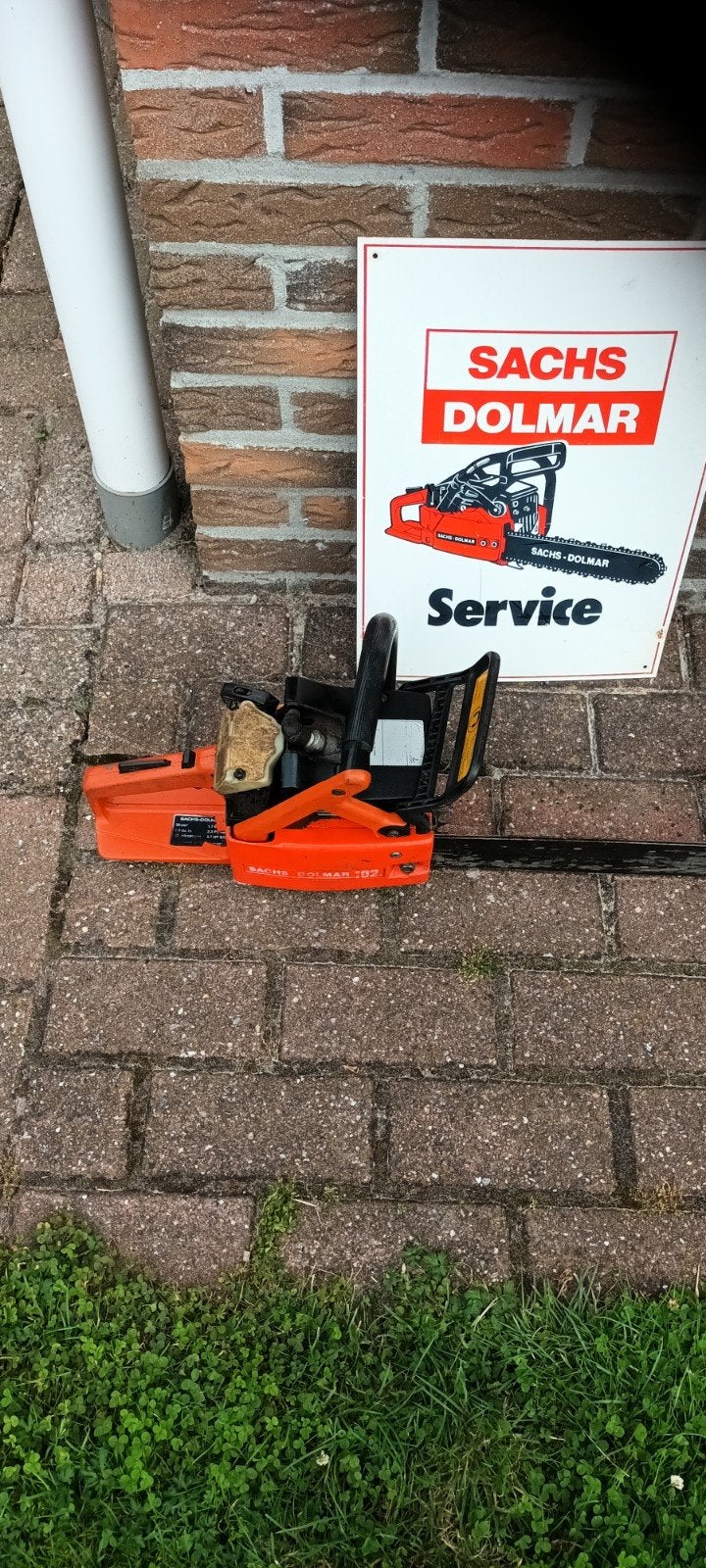 Sachs dolmar kettingzaag 102 loop/sloop of onderdelen donor, Tuin en Terras, Hand-tuingereedschap, Gebruikt, Ophalen