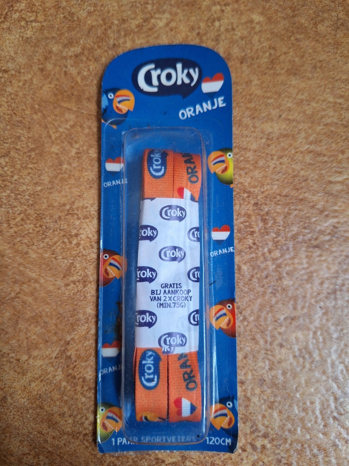 croky oranje veters 120 cm, Ophalen of Verzenden, Nieuw, Overige typen