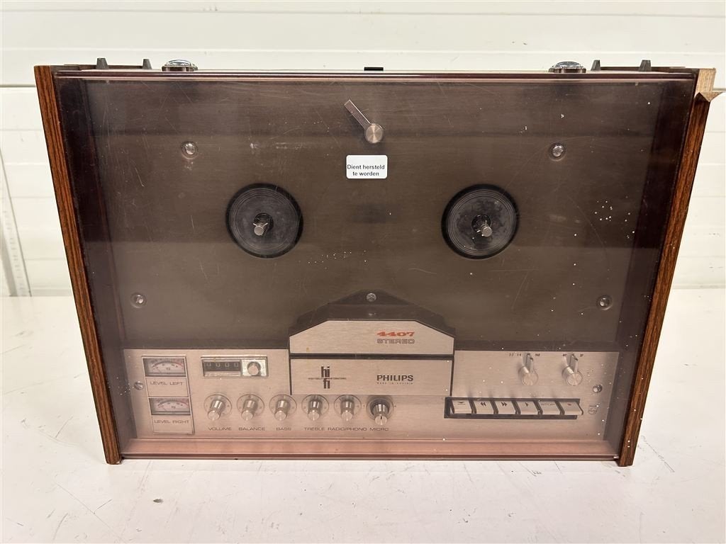 A7529. Philips 4407 bandrecorder, Audio, Tv en Foto, Ophalen of Verzenden, Bandrecorder