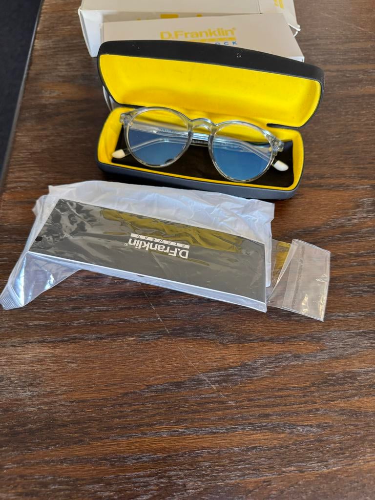 D.Franklin Eyewear Blue Block Bril - Nieuw, Overige merken, Overige kleuren, Nieuw, Ophalen of Verzenden