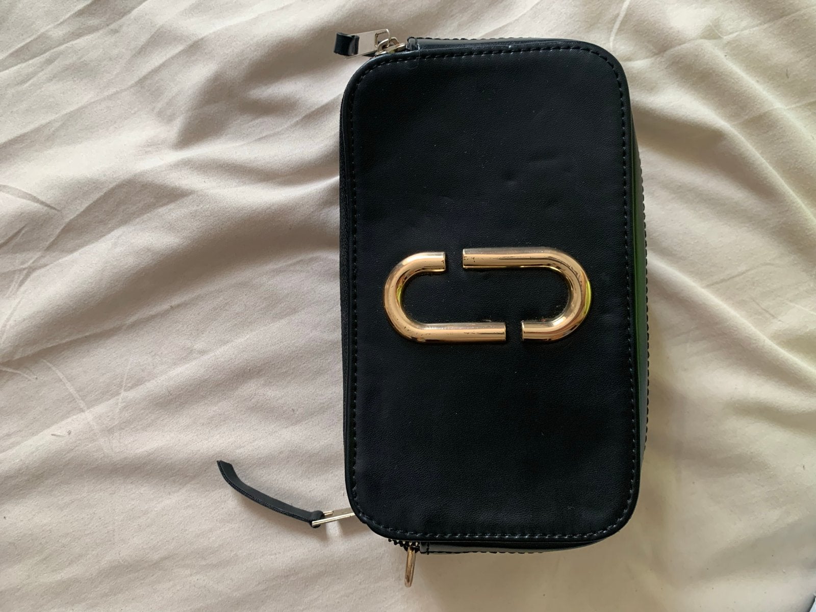 Marc Jacobs Snapshot Crossbody Tas Zwart, Sieraden, Tassen en Uiterlijk, Tassen | Damestassen, Ophalen of Verzenden, Zo goed als nieuw