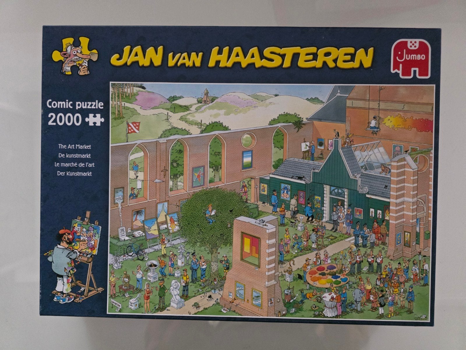 Jan van Haasteren - The Art Market - 2000 stukjes, Ophalen of Verzenden