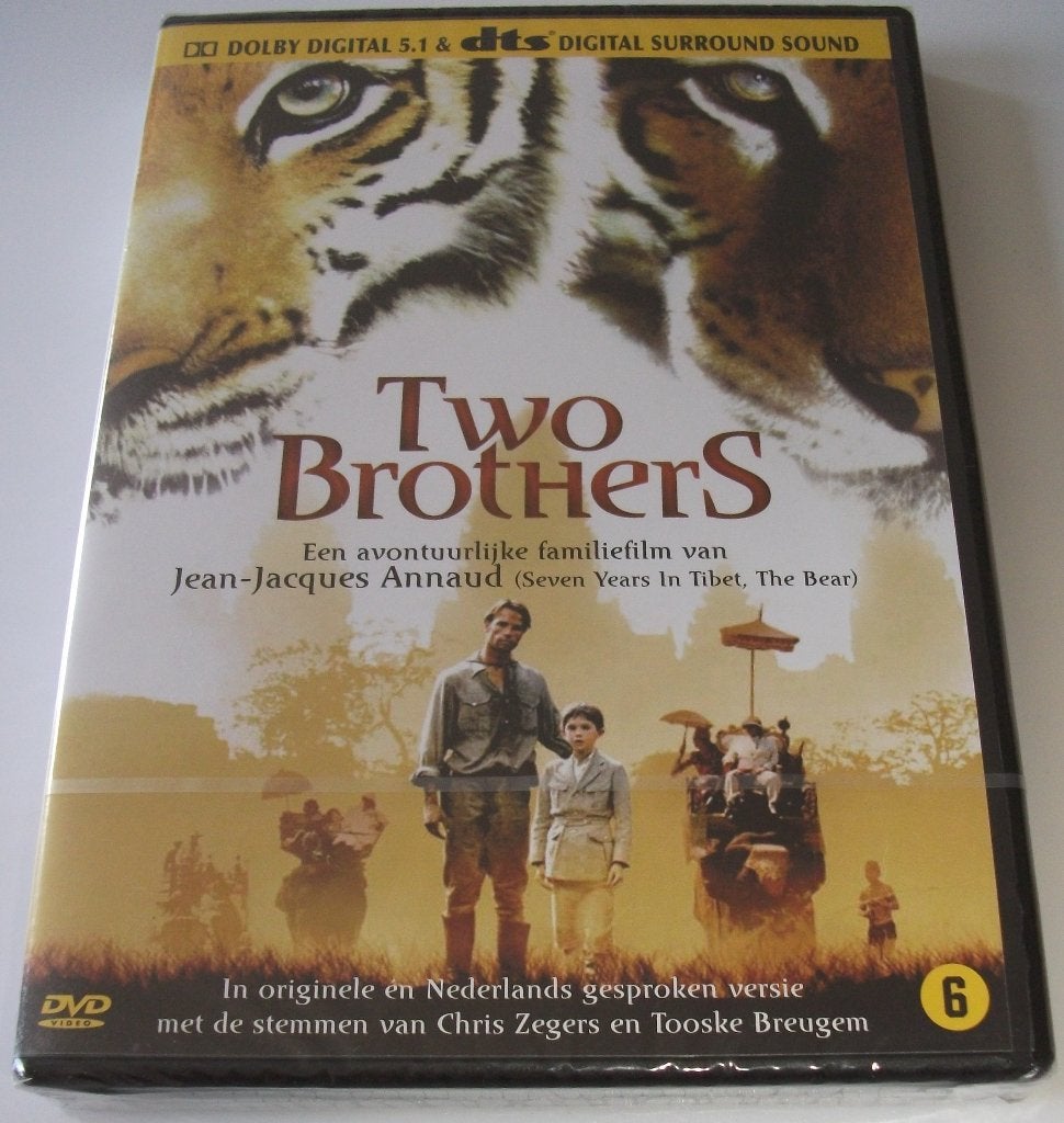 Dvd *** TWO BROTHERS *** 2 Bengaalse tijgerwelpjes *NIEUW*, Bonusmateriaal, Nederlands, Ophalen of Verzenden, Vanaf 6 jaar