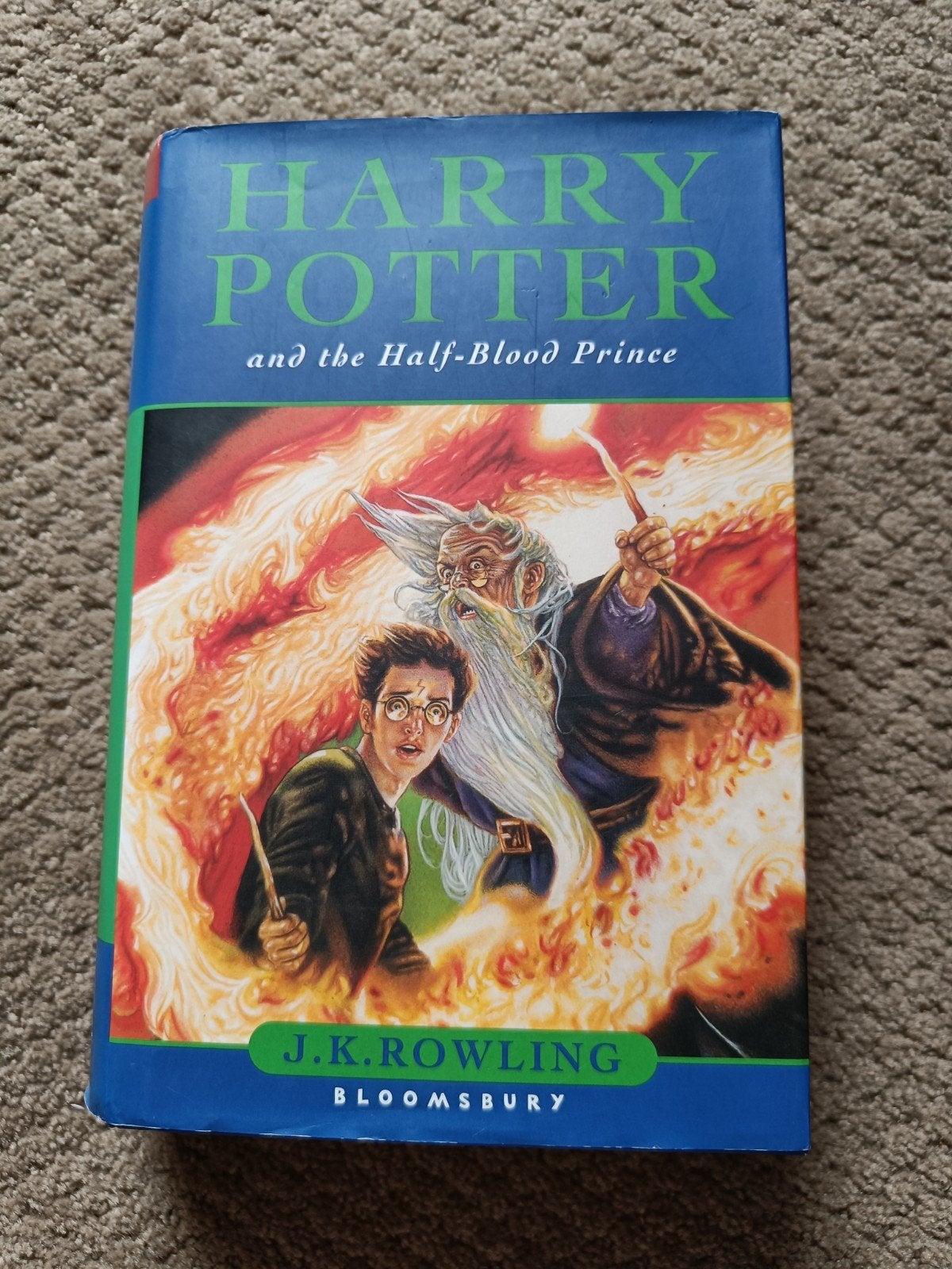 Harry Potter and the Half-blood Prince - Eerste Editie, Ophalen of Verzenden, Gebruikt, Boek of Poster