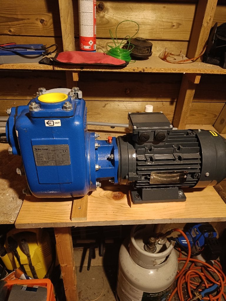 B50 bba pomp, centrifugaalpomp vuilwaterpomp met versnijder, Ophalen, Overige materialen, Overige typen, Nieuw