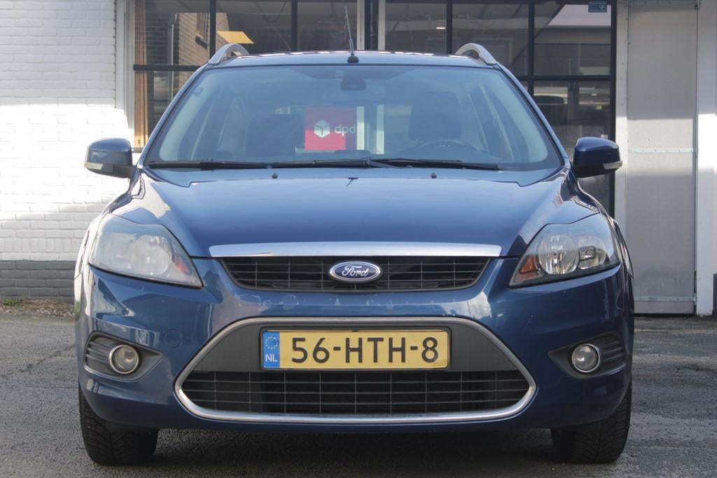 Ford Focus Wagon 1.6 Titanium | Airco | Cruise Control | Car, Auto's, 1596 cc, Gebruikt, Zwart, 4 cilinders