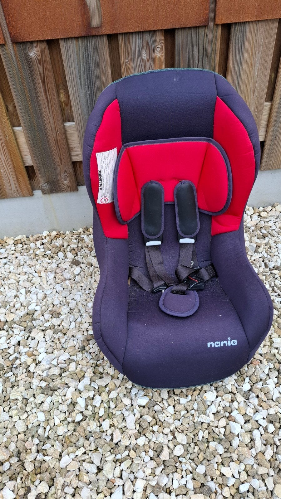 Nania autostoel 0-18 kg - Gebruikt maar in goede staat, 0 t/m 18 kg, Ophalen, Overige merken, Gebruikt
