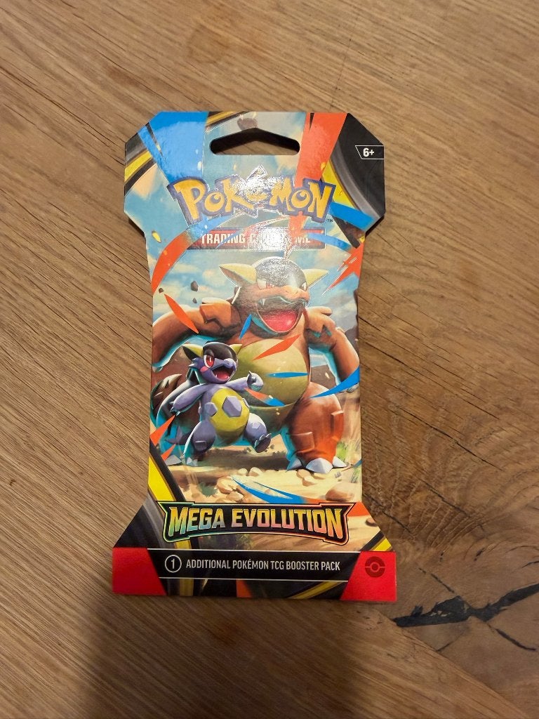 Pokémon TCG Mega Evolution Sleeved Booster – Kangaskhan, Verzenden, Nieuw, Booster