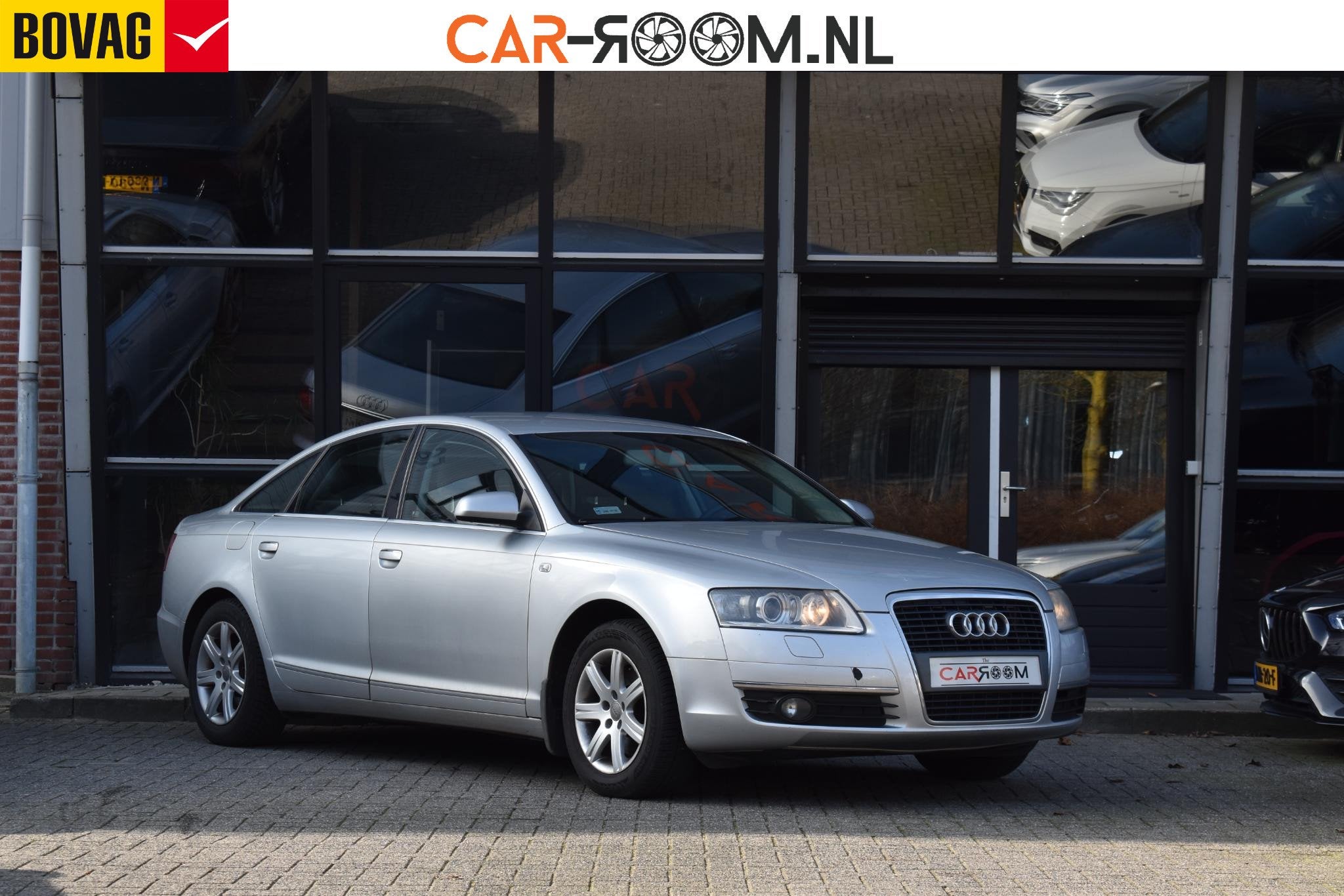 Audi A6 Limousine 2.4 Pro Line Business Cruise Trekhaak, Auto's, Audi, Dealer onderhouden, Stof, Gebruikt, Huisgarantie