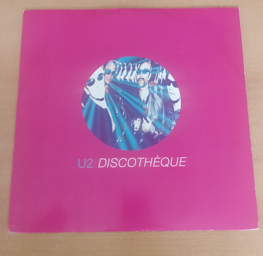 12'' U2 - Discothèque, Ophalen of Verzenden, Gebruikt, 7 inch, EP