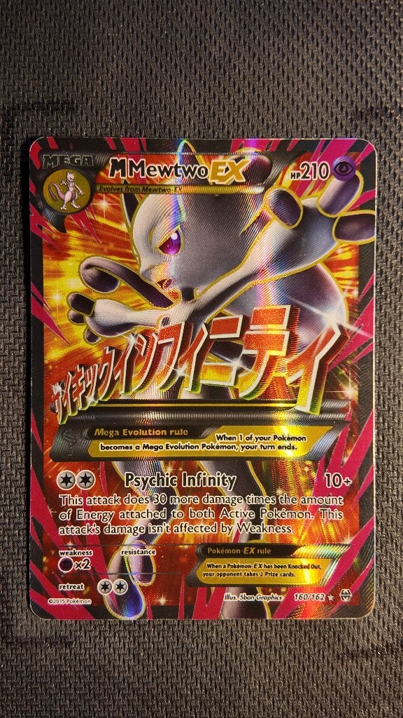 M Mewtwo-EX 160 BREAKthrough | Pokemon kaart, Ophalen, Losse kaart, Foil