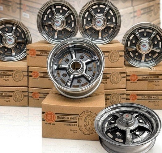 VW 5x205 GT Sprintstar velgen 5,5J BBT, Ophalen of Verzenden, Nieuw