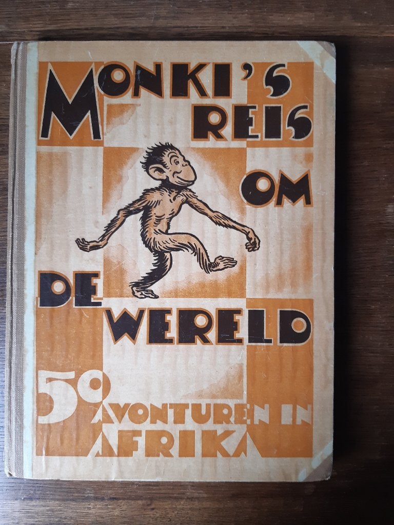Monki's reis om de wereld 50 avonturen, Boeken, Stripboeken, Eén stripboek, B.J,.Reith, Ophalen, Gelezen