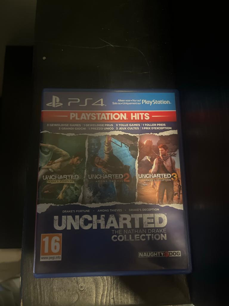 Uncharted: The Nathan Drake Collection PS4 - Goede staat, Spelcomputers en Games, Games | Sony PlayStation 4, 1 speler, Zo goed als nieuw