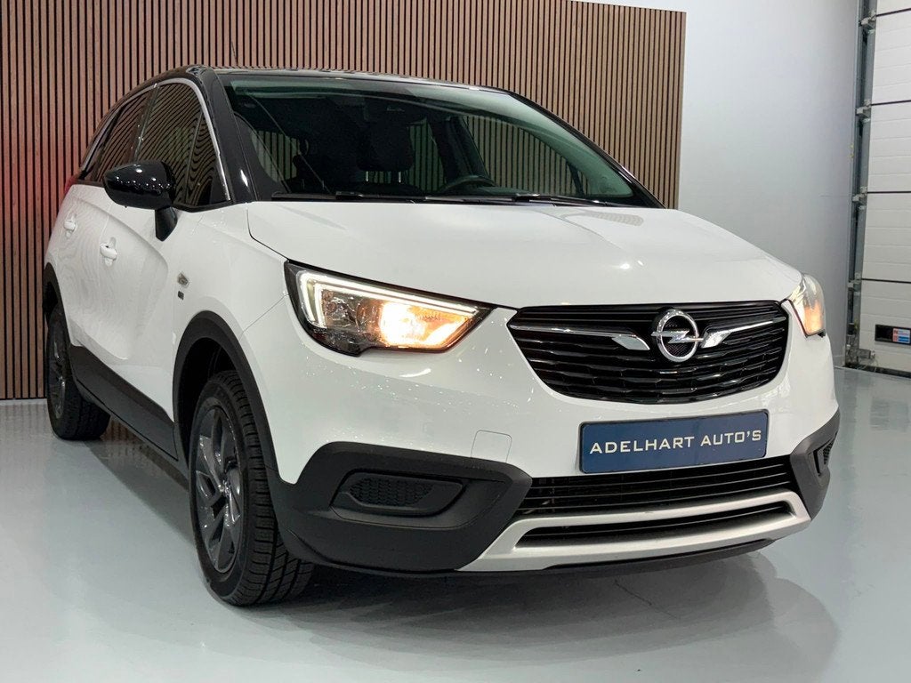 Opel Crossland X 1.2 Turbo 120 Jaar Edition Automaat / Full, 840 kg, Gebruikt, Wit, Origineel Nederlands