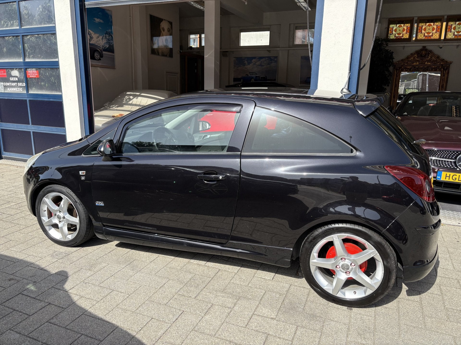 Opel Corsa 1.4-16V OPC uitvoering SPORT OPC LINE/NL AUTO/NET, Voorwielaandrijving, 4 cilinders, Zwart, Bedrijf