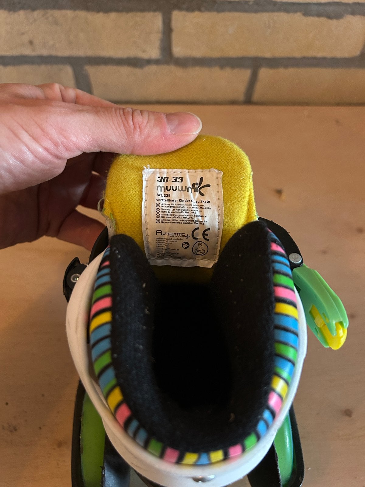 Muuwmi Kinder Quad Skates - Verstelbaar Maat 30-33, Ophalen, Verstelbaar, Gebruikt, Kinderen
