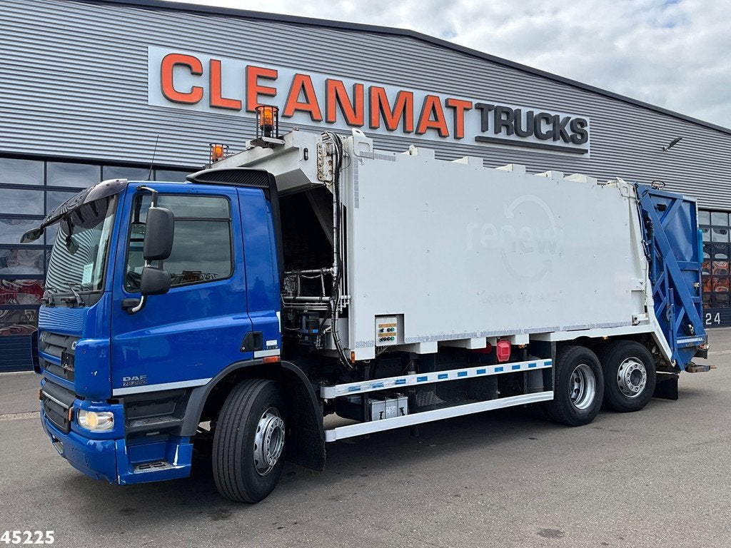 DAF FAN 75 CF 250 VDK 20m³ (bj 2011), Auto's, Vrachtwagens, ABS, Achteruitrijcamera, Airconditioning, Elektrische ramen, Parkeercamera