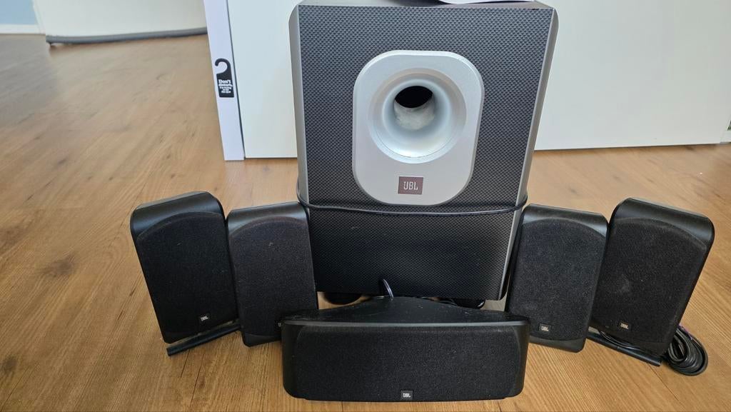 JBL SCS200/230 Surround Speakers met Subwoofer, Audio, Tv en Foto, Ophalen, Gebruikt, JBL, Complete surroundset