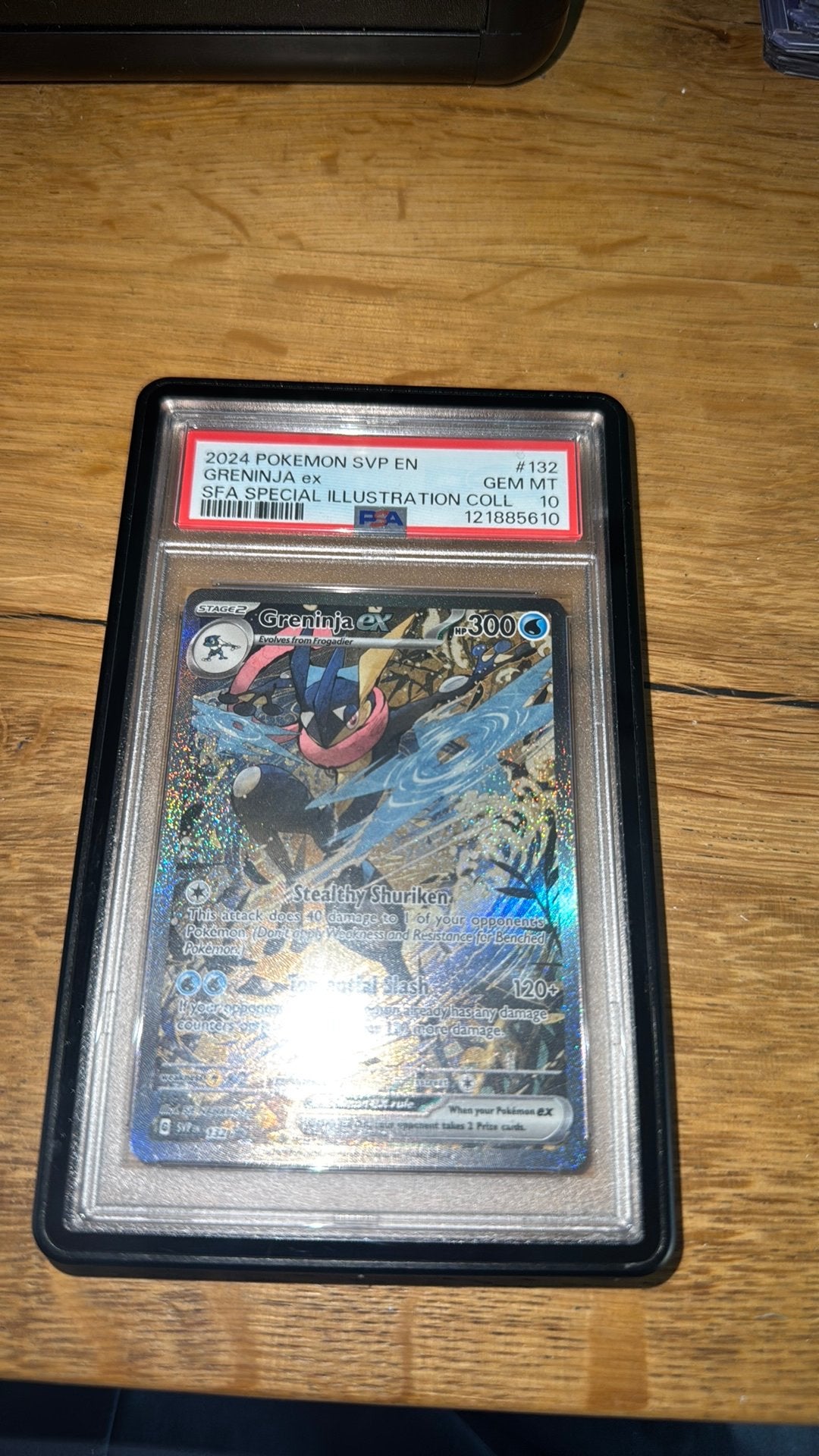 Greninja SIR psa 10 te koop, Ophalen of Verzenden, Zo goed als nieuw