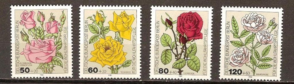 Berlin 680-683 postfris, Ophalen of Verzenden, BRD, Postfris
