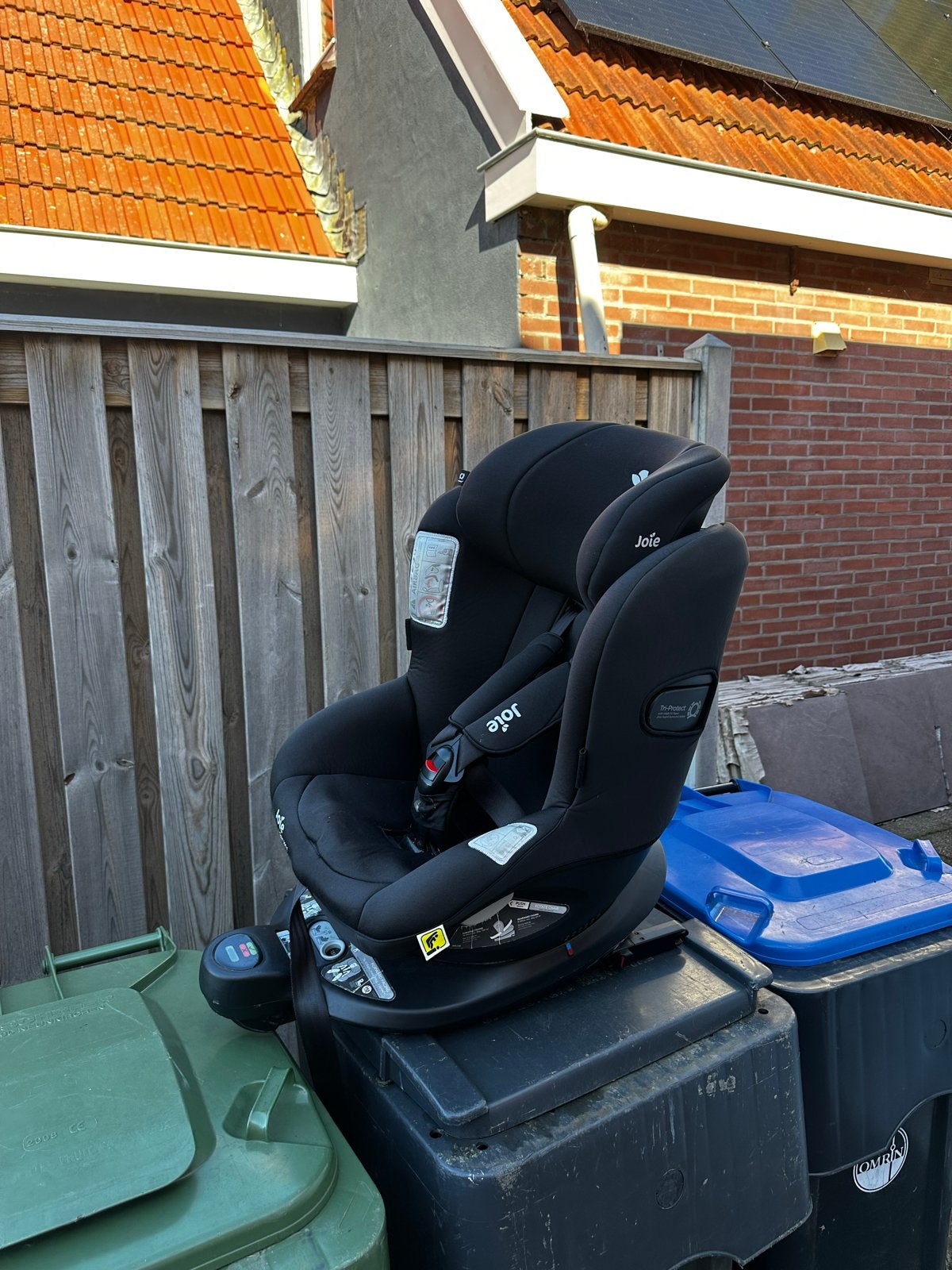 Joie i-Spin 360 E autostoel - Zwart, Kinderen en Baby's, 0 t/m 18 kg, Verstelbare rugleuning, Zo goed als nieuw, Isofix
