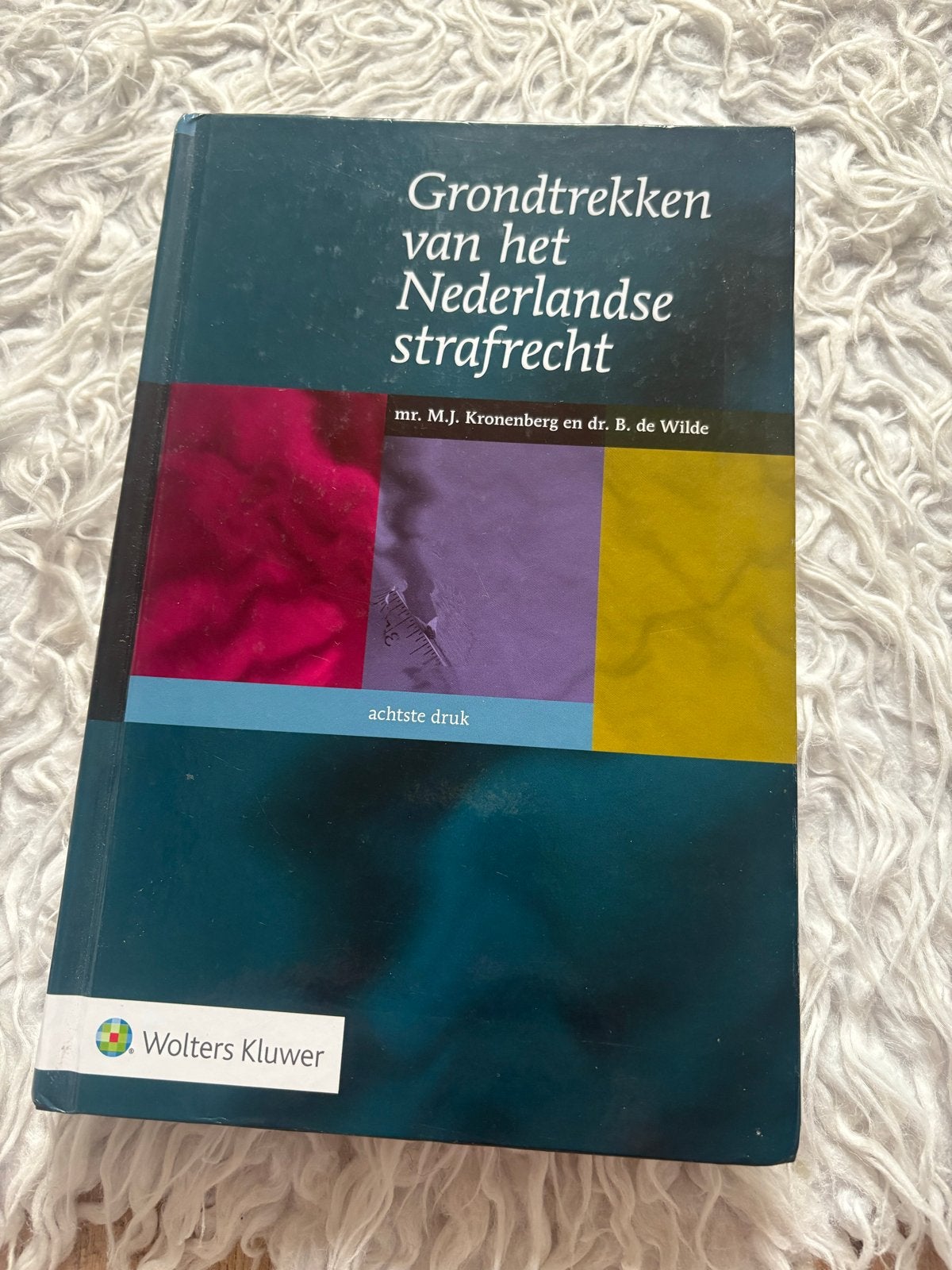 Grondtrekken van het Nederlandse strafrecht - 8e druk, Boeken, Ophalen of Verzenden, Gamma, Zo goed als nieuw, HBO