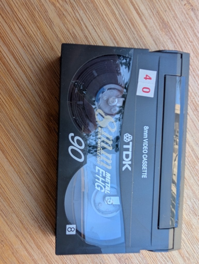 HI8 METAL tape TDK, Ophalen of Verzenden, Hi 8, (Video)band